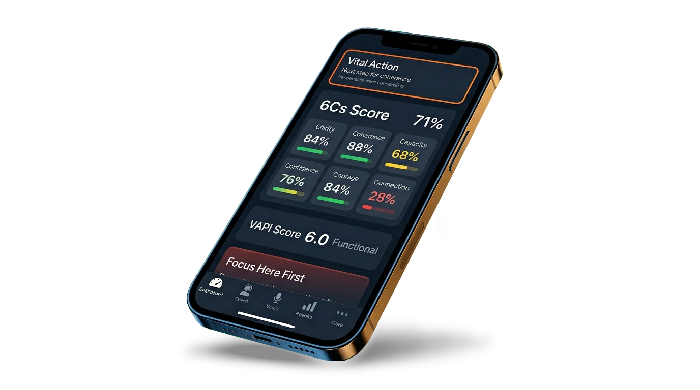 ALFRED dashboard on iPhone